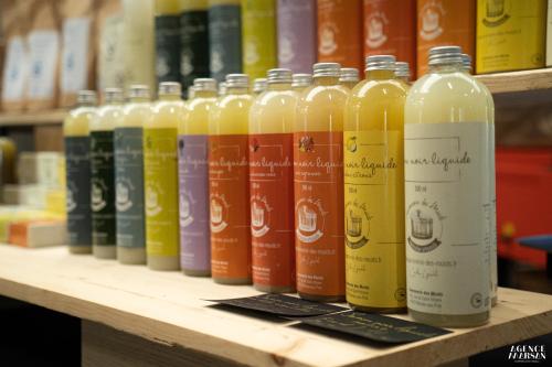 Étiquettes savon liquide