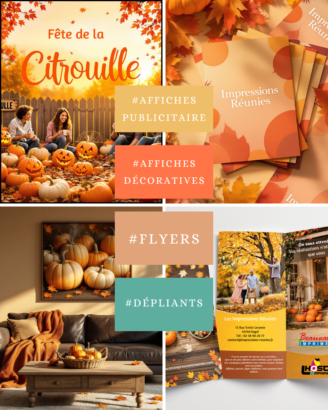 Affiches / d&eacute;pliants / flyers