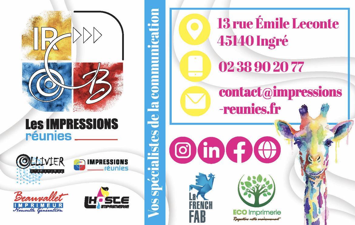 Bienvenue chez Les Impressions R&eacute;unies
