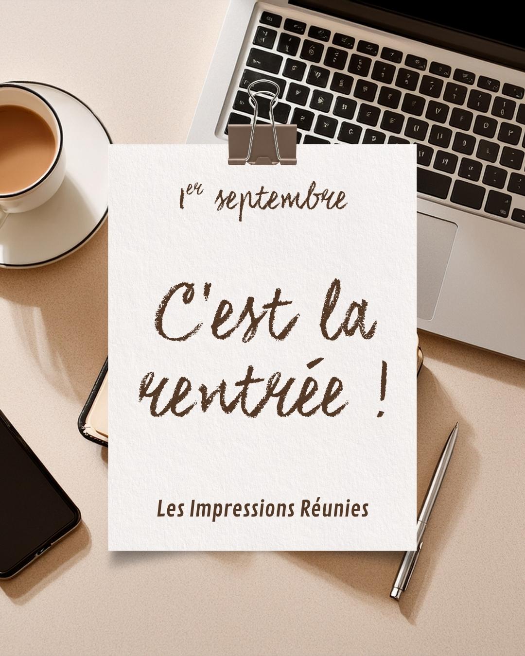 C'est la rentr&eacute;e