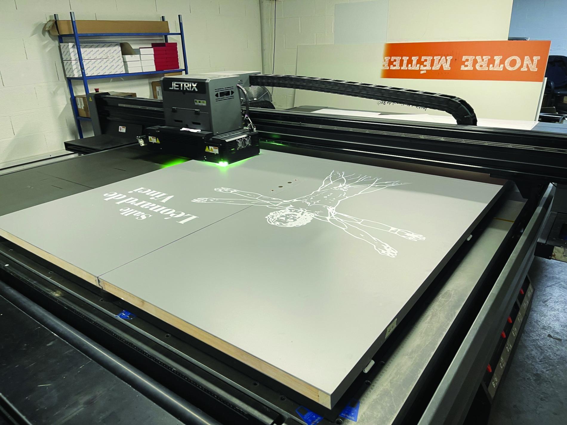 Table d’impression à plat JETRIX KX7R