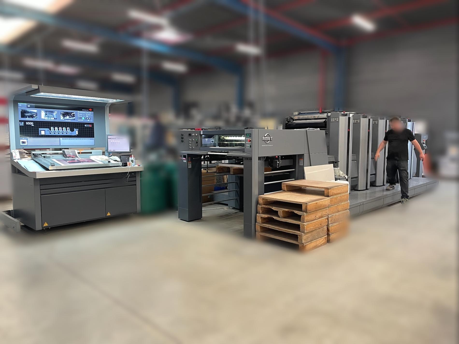 Presse Ryobi RMGT 790 5 couleurs