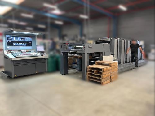 Presse Ryobi RMGT 790 5 couleurs